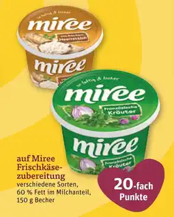 tegut Miree frischkäsezubereitung Angebot