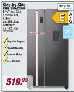 Poco Gorenje side-by-side Angebot
