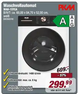 Poco Pkm waschvollautomat wa8-15tca Angebot