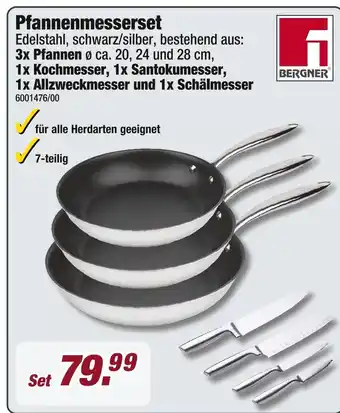 Poco Bergner pfannenmesserset Angebot