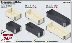 Poco Upyard kräuterkasten mit rollen Angebot