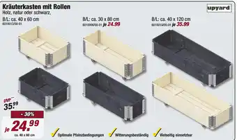 Poco Upyard kräuterkasten mit rollen Angebot