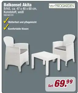 Poco Progarden balkonset akita Angebot