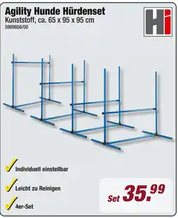 Poco Hi agility hunde hürdenset Angebot