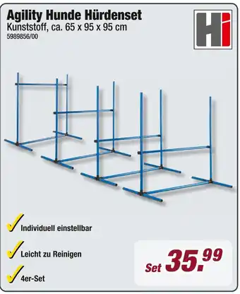 Poco Hi agility hunde hürdenset Angebot