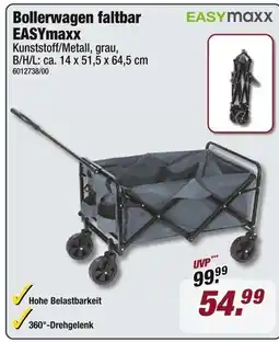 Poco Easymaxx bollerwagen faltbar Angebot