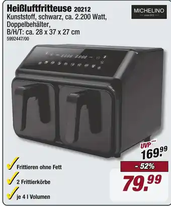 Poco Michelino heißluftfritteuse Angebot
