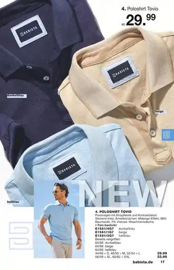 Babista Babista poloshirt tovio Angebot