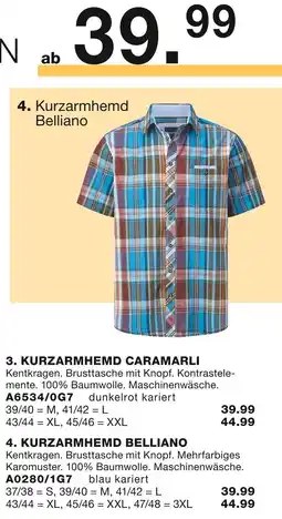 Babista Kurzarmhemd belliano Angebot