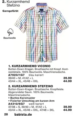 Babista Babista kurzarmhemd stefzino Angebot