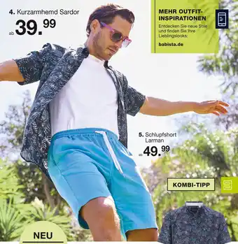 Babista Babista kurzarmhemd sardor oder schlupfshort larman Angebot