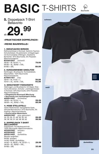 Babista Bellavonto doppelpack t-shirt bellavonto Angebot