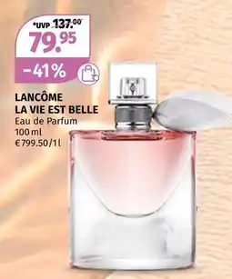 Müller Lancôme la vie est belle eau de parfum Angebot