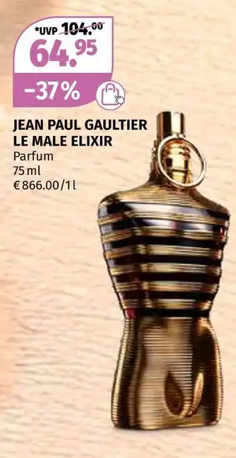 Müller Jean paul gaultier le male elixir parfum Angebot