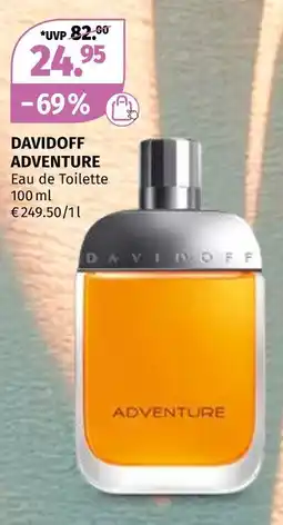 Müller Davidoff adventure eau de toilette Angebot