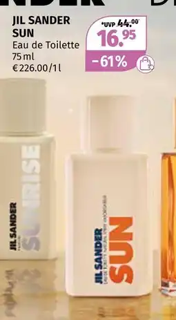 Müller Jil sander sun eau de toilette Angebot