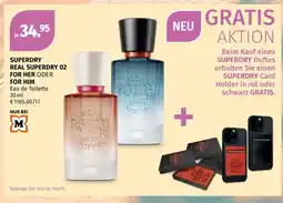 Müller Superdry real superdry 02 for her oder for him eau de toilette Angebot