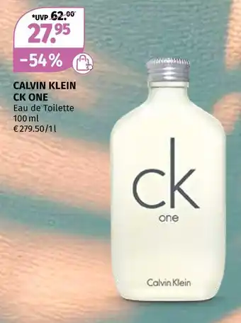 Müller Calvin klein ck one eau de toilette Angebot