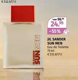 Müller Jil sander sun men eau de toilette Angebot