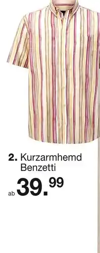 Babista Benzetti kurzarmhemd Angebot