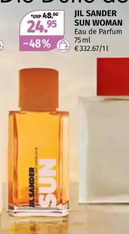 Müller Jil sander sun woman eau de parfum Angebot