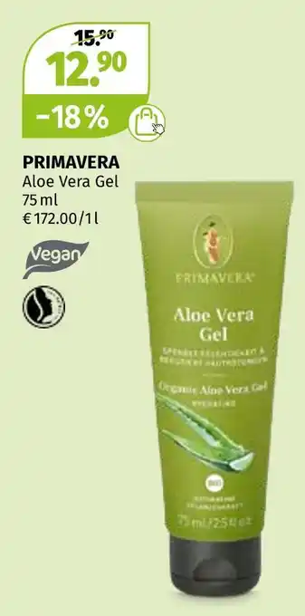 Müller Primavera aloe vera gel Angebot