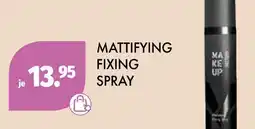 Müller Make up factory mattifying fixing spray Angebot