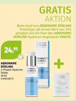 Müller Annemarie börlind 2-phasen hyaluron shake Angebot