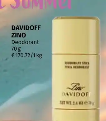 Müller Davidoff zino deodorant Angebot