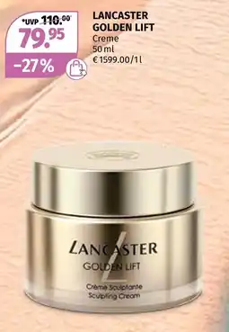 Müller Lancaster golden lift creme Angebot
