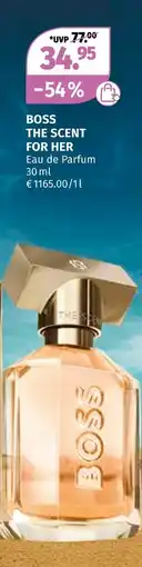 Müller Boss the scent for her eau de parfum Angebot