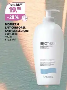 Müller Biotherm lait corporel anti-desséchant bodylotion Angebot