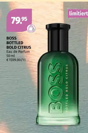 Müller Boss bottled bold citrus eau de parfum Angebot