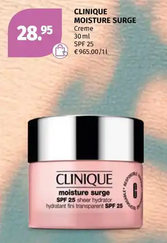 Müller Clinique moisture surge creme Angebot