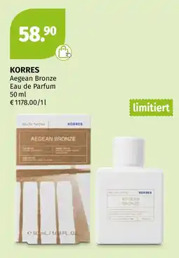 Müller Korres aegean bronze eau de parfum Angebot