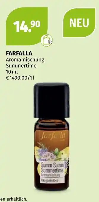 Müller Farfalla aromamischung summertime Angebot