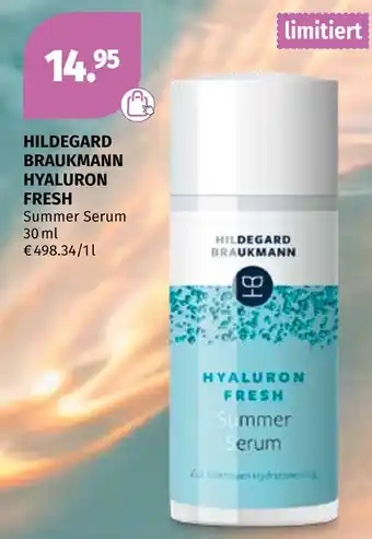 Müller Hildegard braukmann hyaluron fresh summer serum Angebot