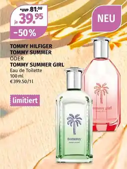 Müller Tommy hilfiger tommy summer oder tommy summer girl eau de toilette Angebot