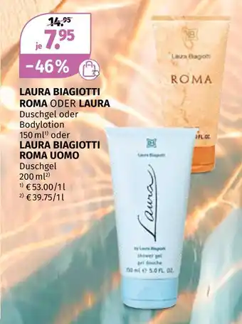Müller Laura biagiotti roma oder laura oder roma uomo Angebot