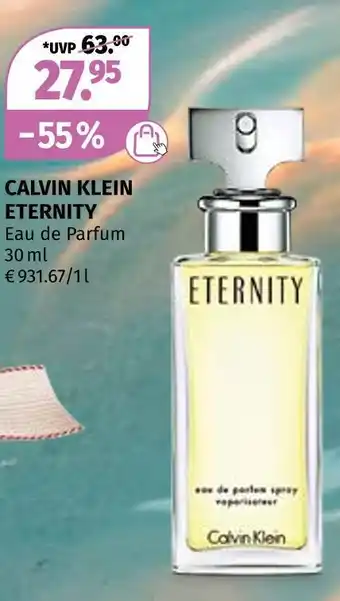 Müller Calvin klein eternity eau de parfum Angebot