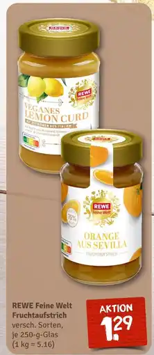 nahkauf Rewe feine welt veganes lemon curd Angebot