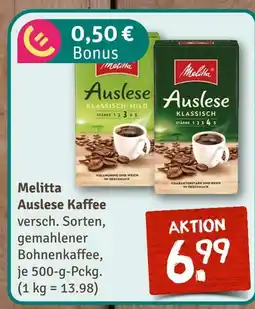 nahkauf Melitta auslese kaffee Angebot