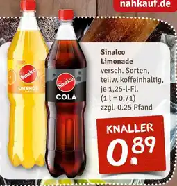 nahkauf Sinalco orange limo Angebot