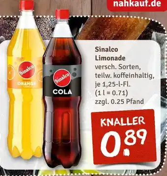 nahkauf Sinalco orange limo Angebot