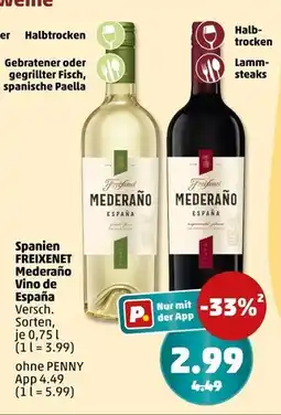 PENNY Freixenet mederano vino de españa Angebot
