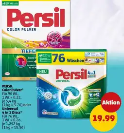 PENNY Persil color pulver Angebot
