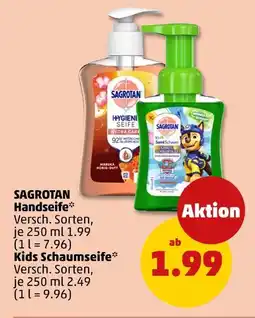 PENNY Sagrotan handseife oder kids schaumseife Angebot