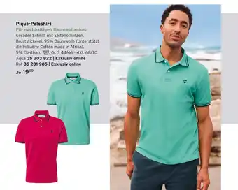 Tchibo Piqué-poloshirt Angebot