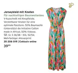 Tchibo Jerseykleid mit knoten Angebot