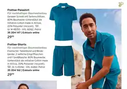 Tchibo Frottee-poloshirt oder frottee-shorts Angebot
